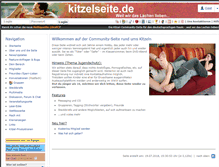 Tablet Screenshot of kitzelseite.de